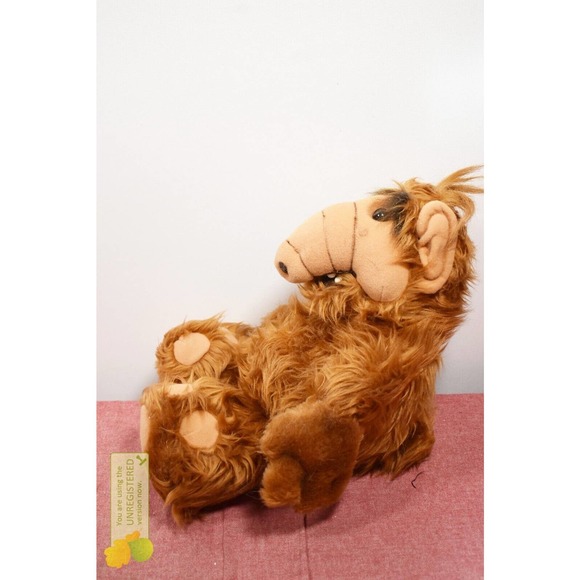 Alf Plush Stuffed Animal 1986 Alien Productions - Picture 2 of 5